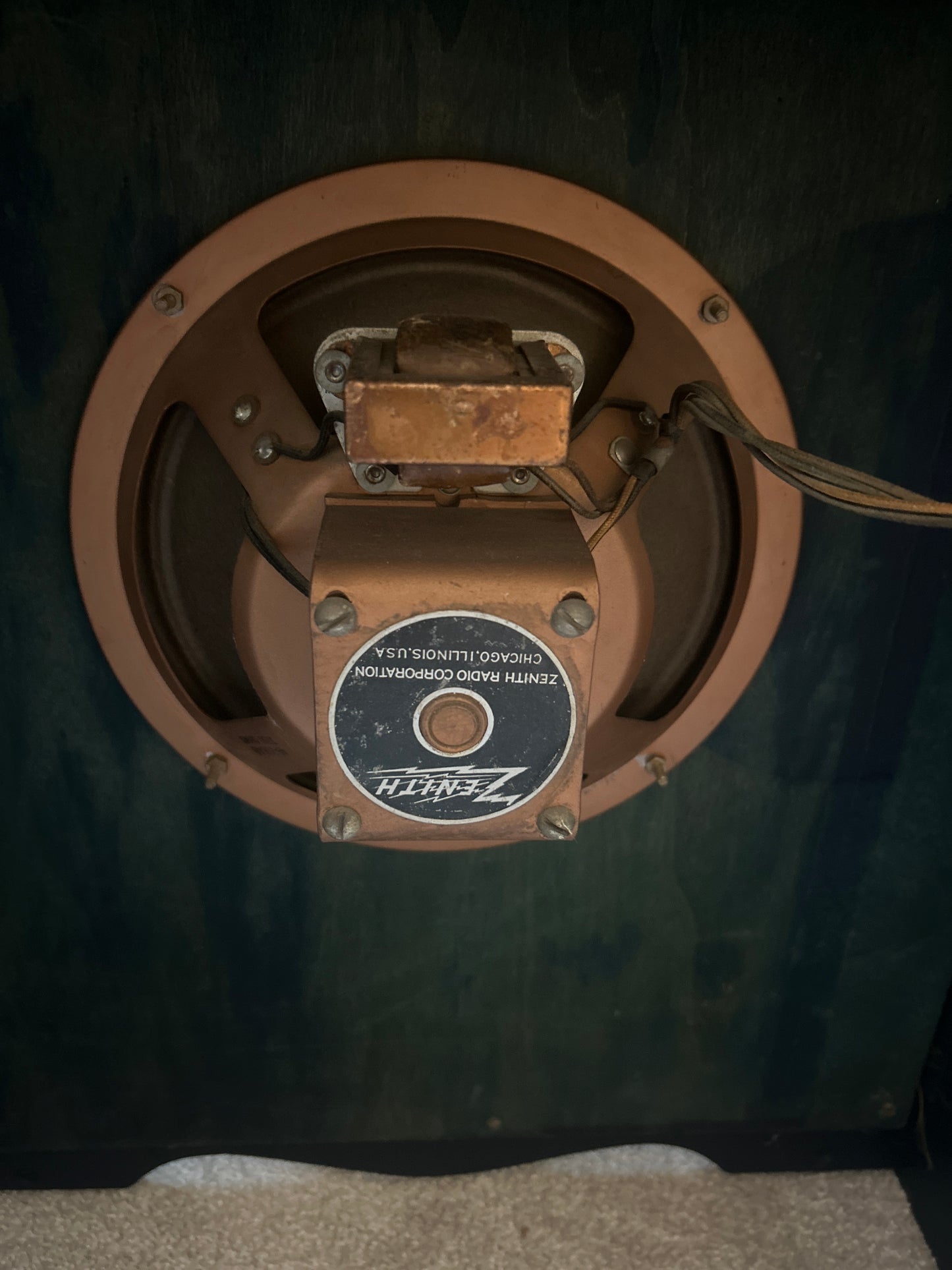 1938 Zenith Tube Guitar Amp: Iconic Mid-Century Marvel - Free Shipping