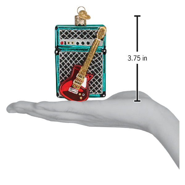 Guitar & Amp Christmas Tree Ornament – Holiday Rock