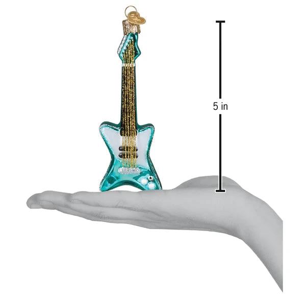 Old World Christmas Rockin' Electric Guitar Ornament