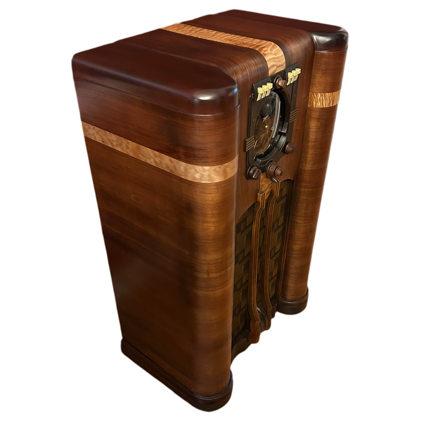 Zenith 9S365 Radio – 1939 Art Deco Patriotic Console - Free Delivery