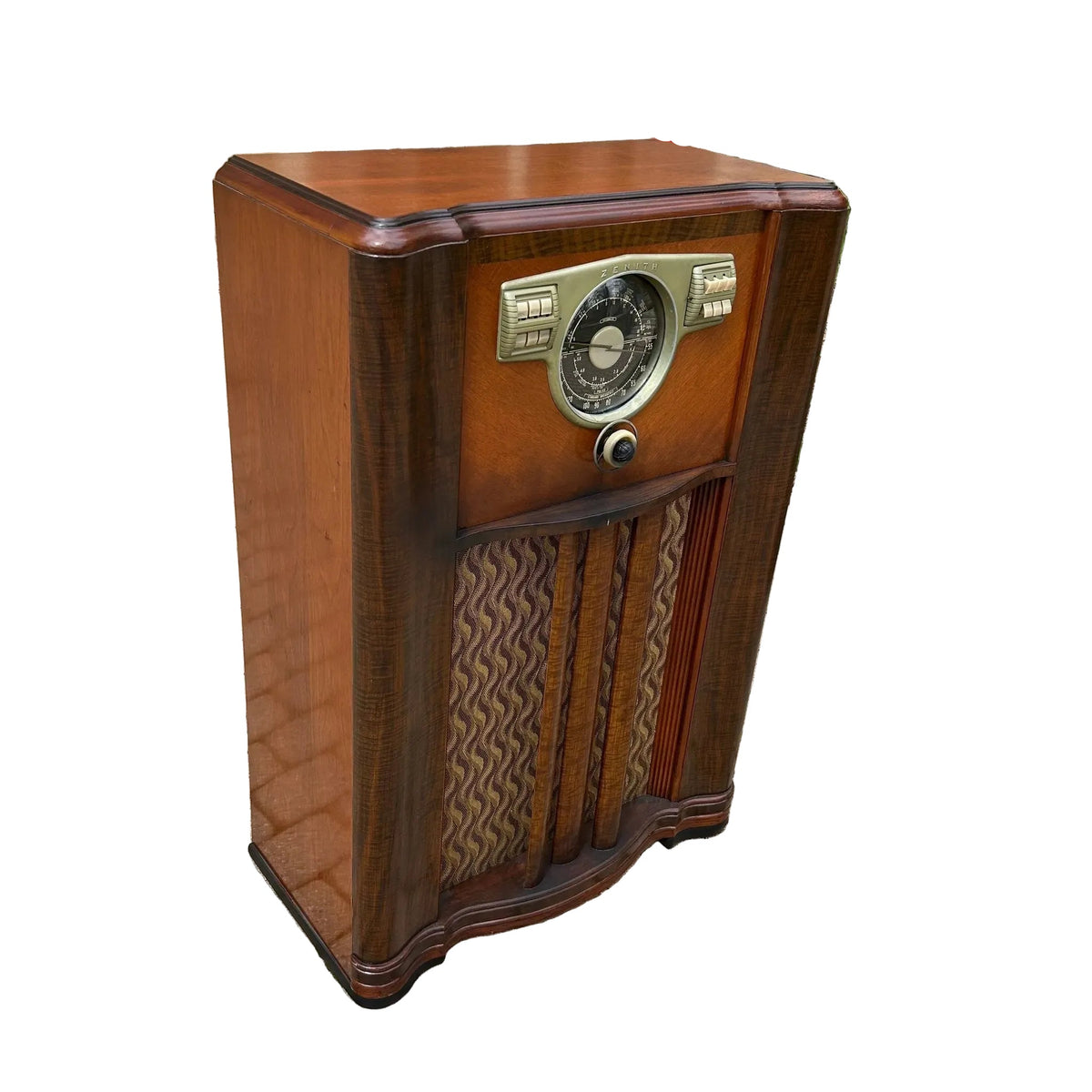 antique console radio