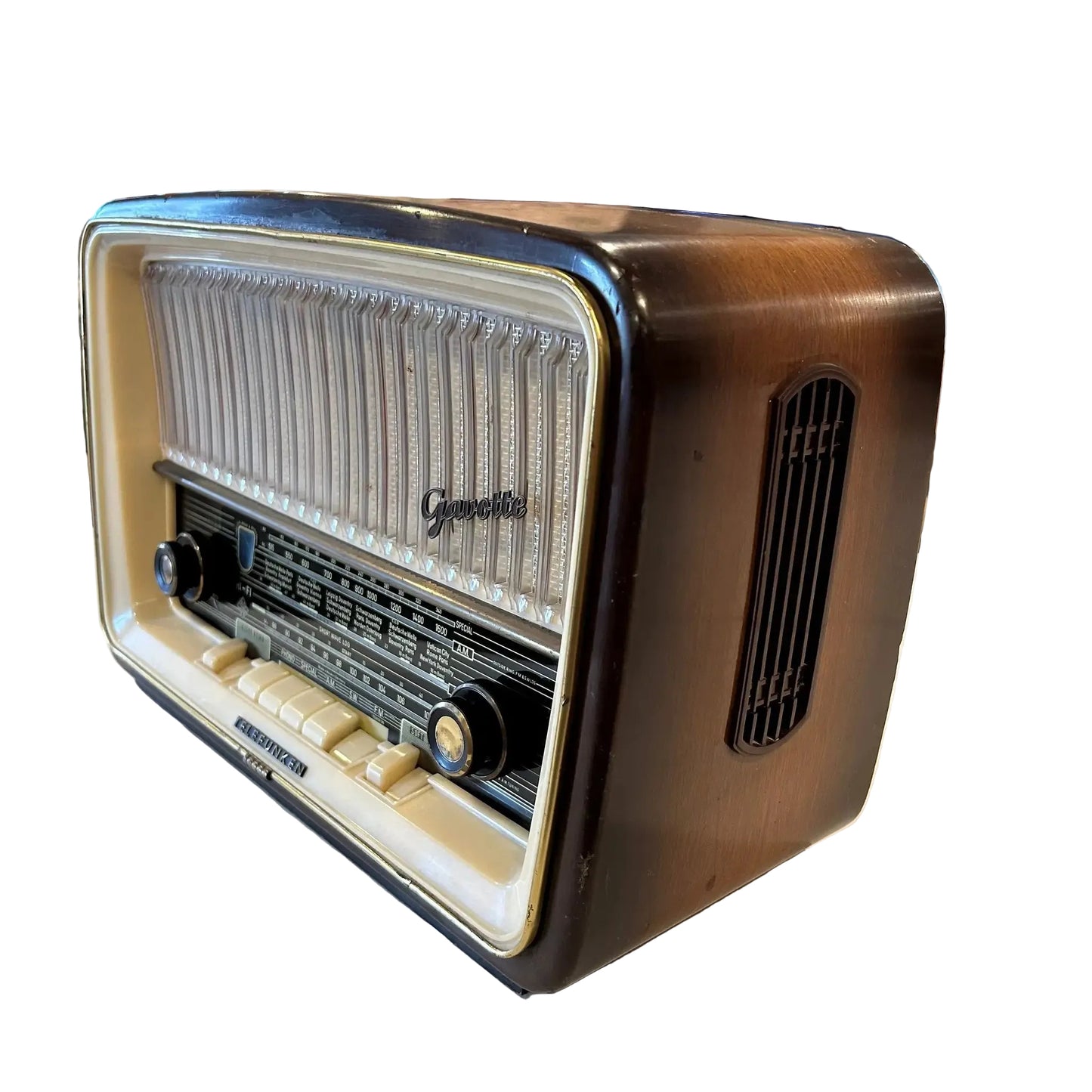 Telefunken Gavotte Vintage Tube Radio Bluetooth AUX – Fully Restored German HiFi AM FM SW Mid Century