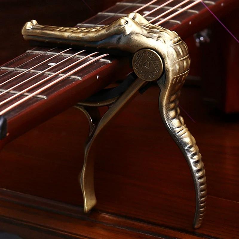 Crocodile Pattern Guitar Capo