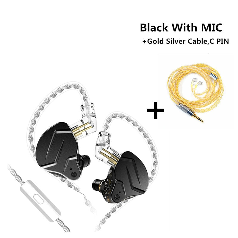 HIFI Bass Earbuds Metal Monitor