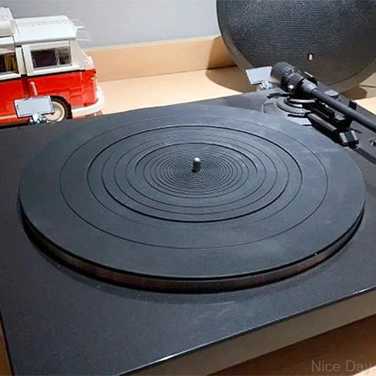 Big River Hardware High-Grade Silicone Turntable Mat for Superior Sound Quality and Static Elimination for Vinyl Enthusiasts