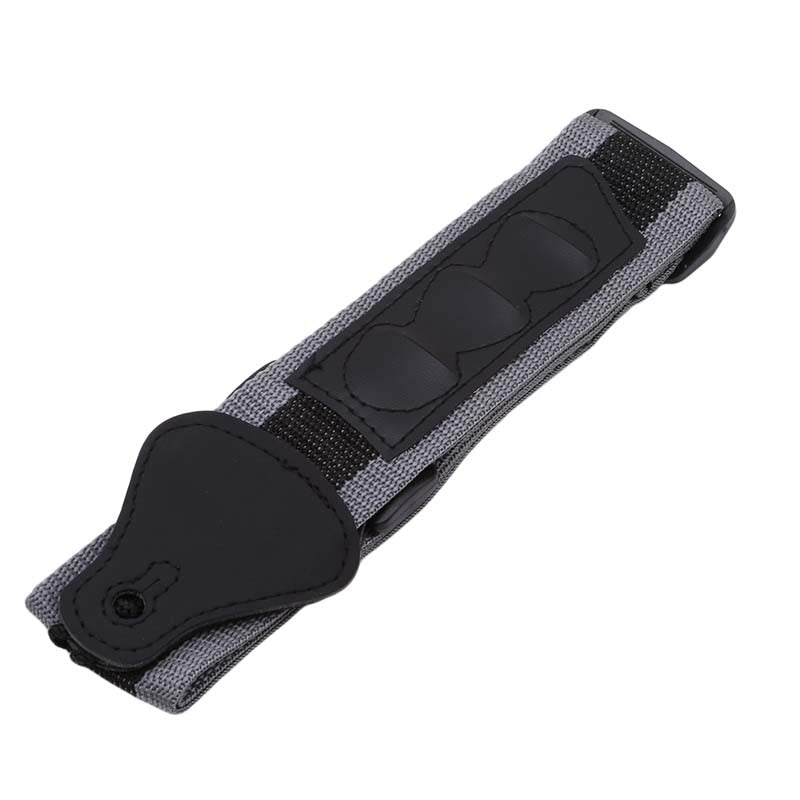 Classic black guitar strap