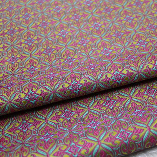 Classic Radio Speaker Cloth gold, red, blue