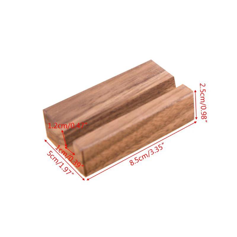 Wooden Business Card Holder