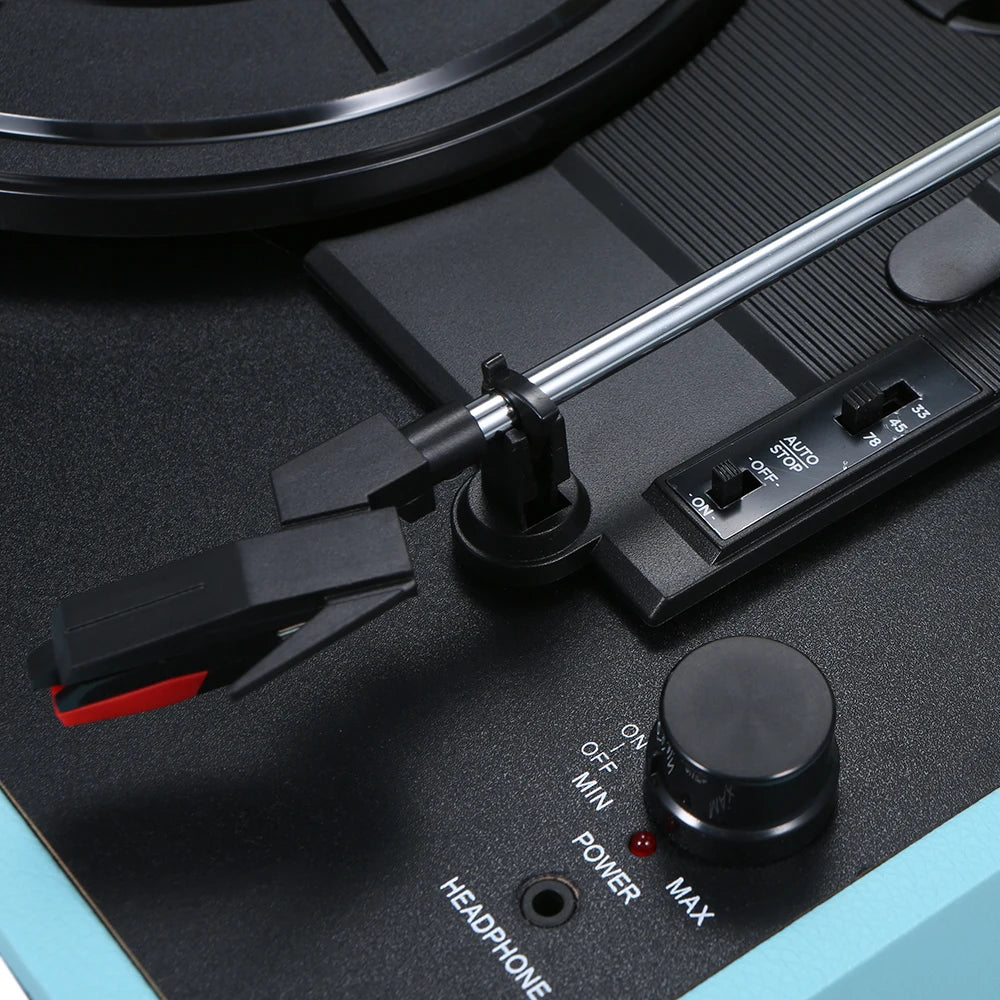 Record Player Stereo Sound Suitcase