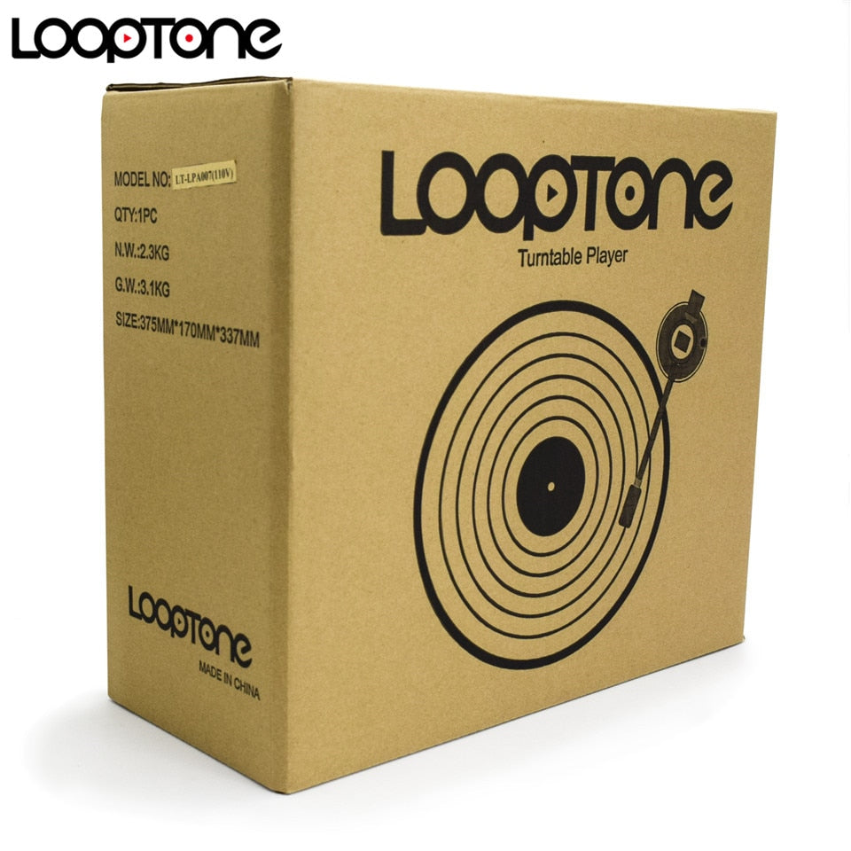 3-Speed Classic vinyl record player