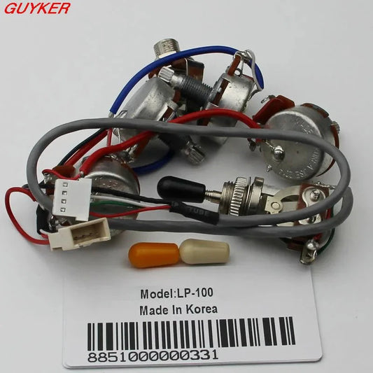 Premium Big River Hardware Electric Guitar Wiring Kit for Professional Musicians and DIY Enthusiasts with High-Quality Components