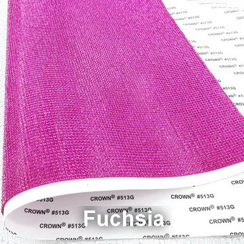 Vibrant adhesive speaker wrap with a sleek design, featuring a decorative glass rhinestone trim for a stylish and elegant touch.