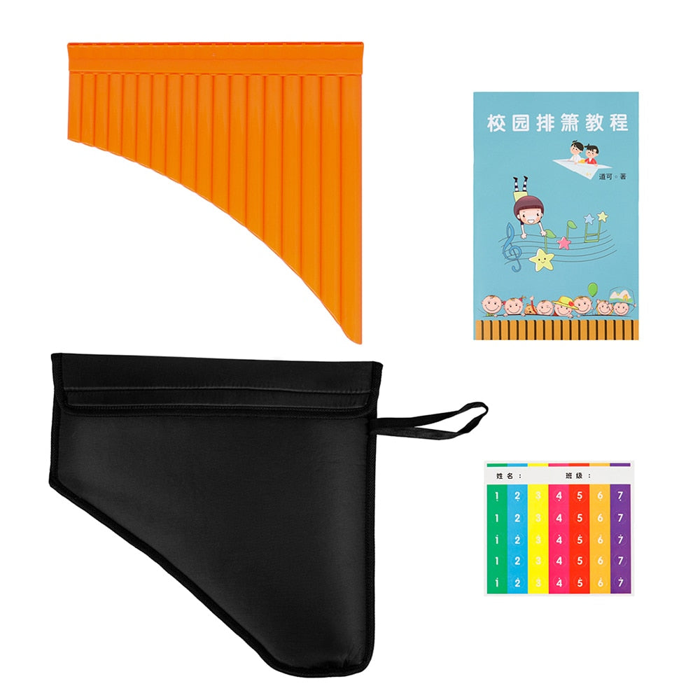 16 Pipes C Key Panpipe