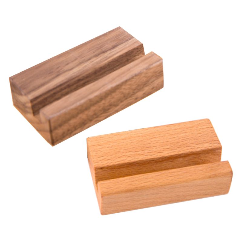 Wooden Business Card Holder