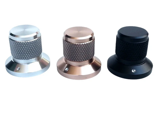 Durable CNC-Machined Aluminum Guitar Knobs, 25mm x 22mm, Corrosion-Resistant and Fade-Proof - Big River Hardware