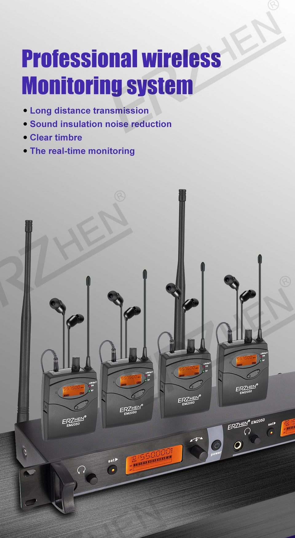 Uhf Band Wireless In-ear Monitoring