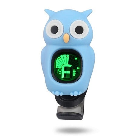 Cartoon Owl Tuner Clip - Flawless Instrument Tuning