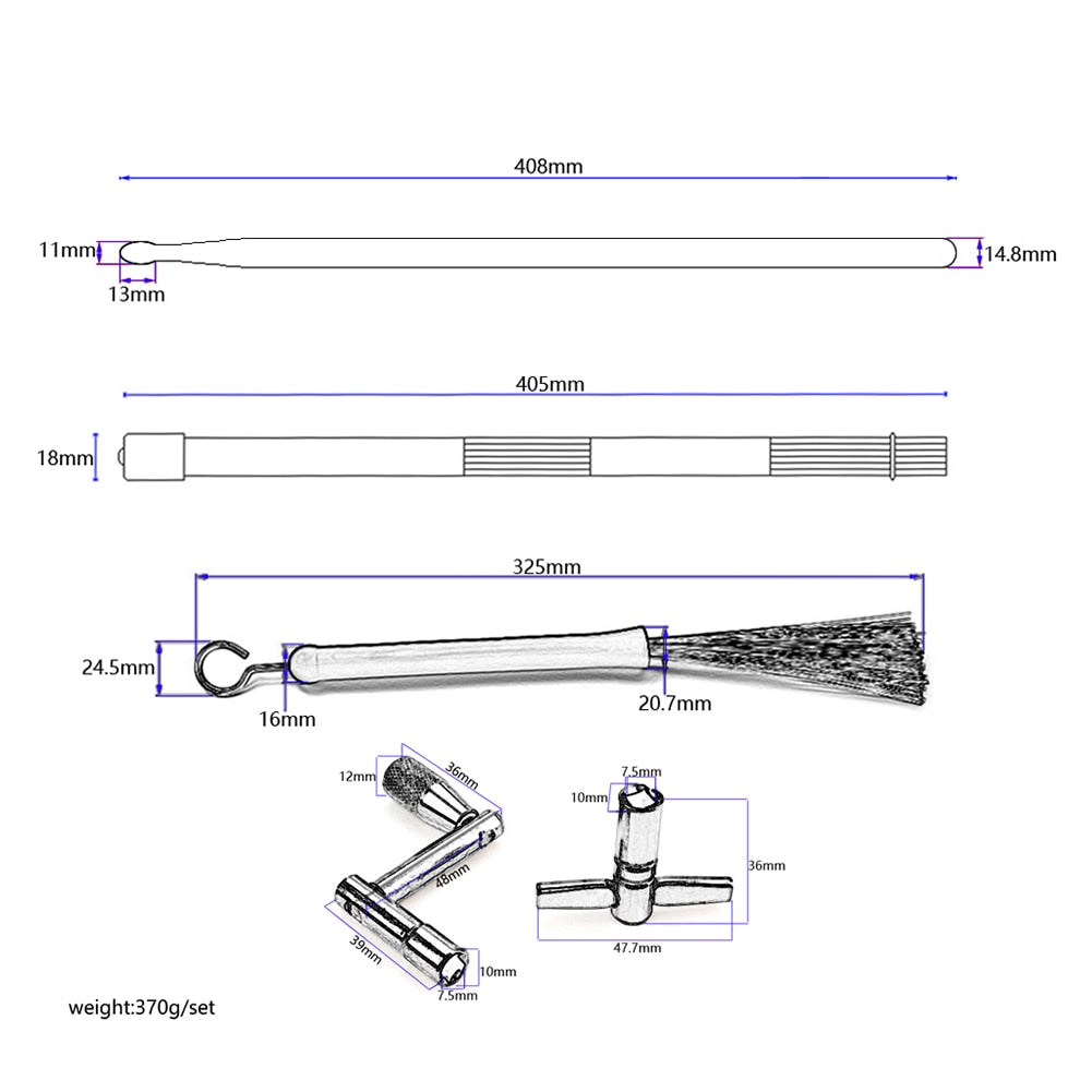 Unleash Your Musical Artistry - Drum Sticks Set