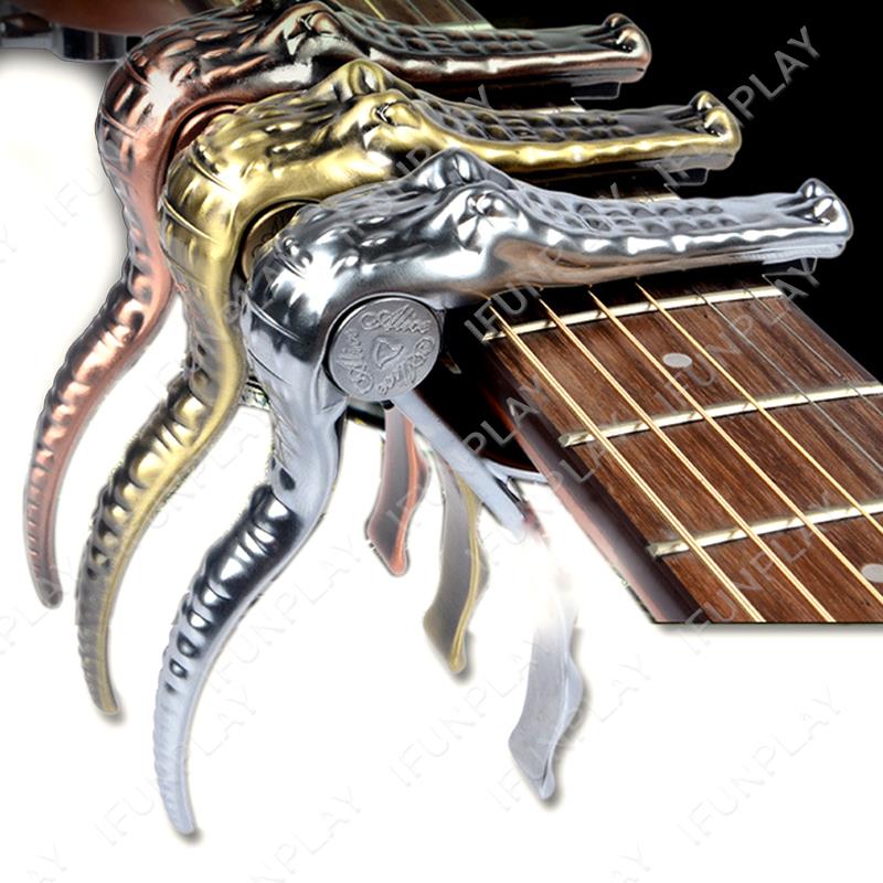 Crocodile Pattern Guitar Capo