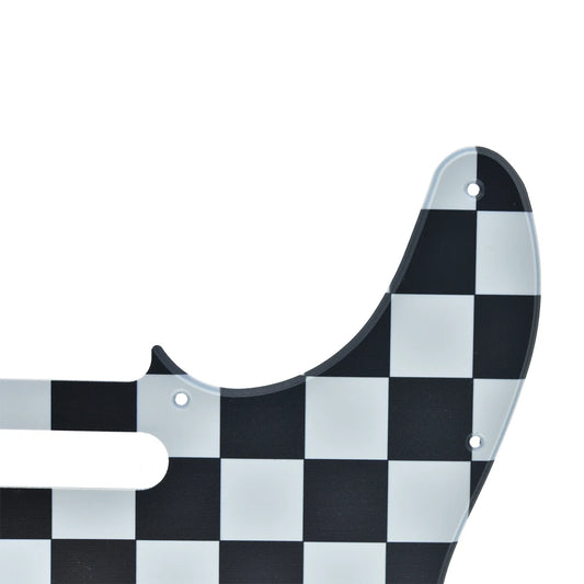 Big River Hardware Premium PVC Pickguard for 8-Hole USA/Mexican Fender Telecaster with 3D Printed Pattern and Exact Fit for Guitar Enthusiasts