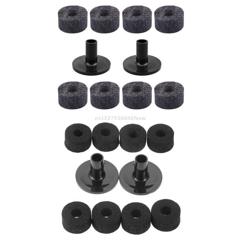 Upgrade Your Drum Cymbal Performance - Cymbal Felt and Sleeves Set