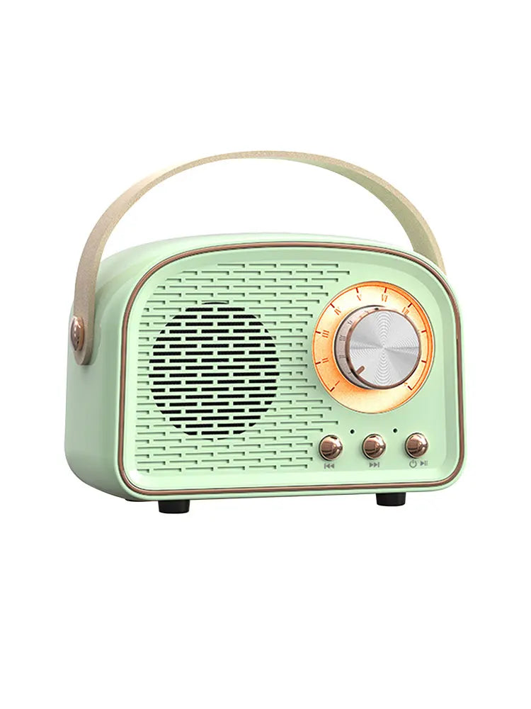 Retro Bluetooth Speaker With FM Radio
