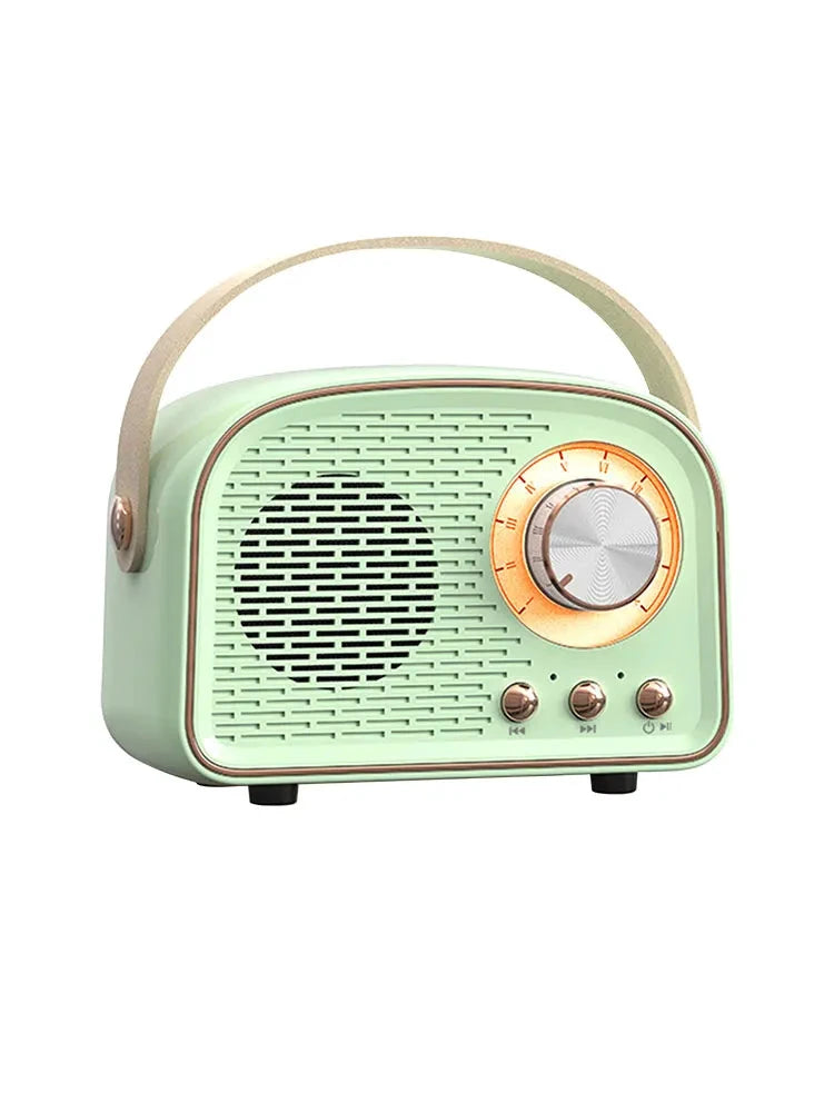 Retro Bluetooth Speaker With FM Radio