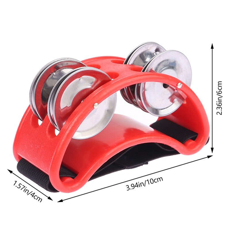 Foot Tambourine Percussion