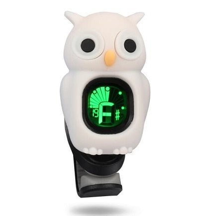 Cartoon Owl Tuner Clip - Flawless Instrument Tuning