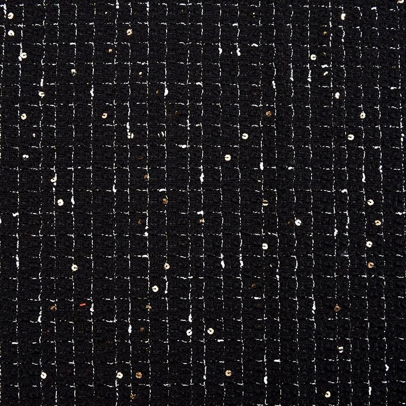black gold sparkle grill cloth
