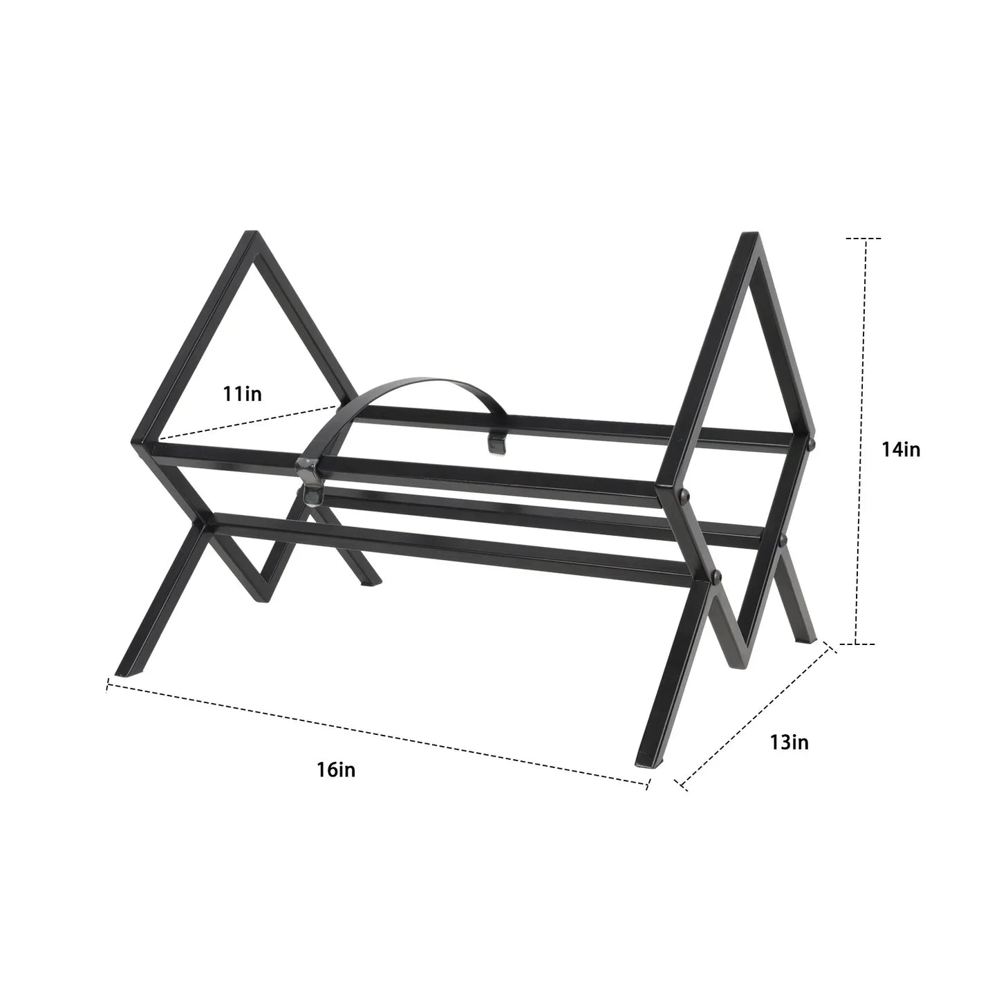 Vinyl Record Storage Rack – Modern Steel LP Stand
