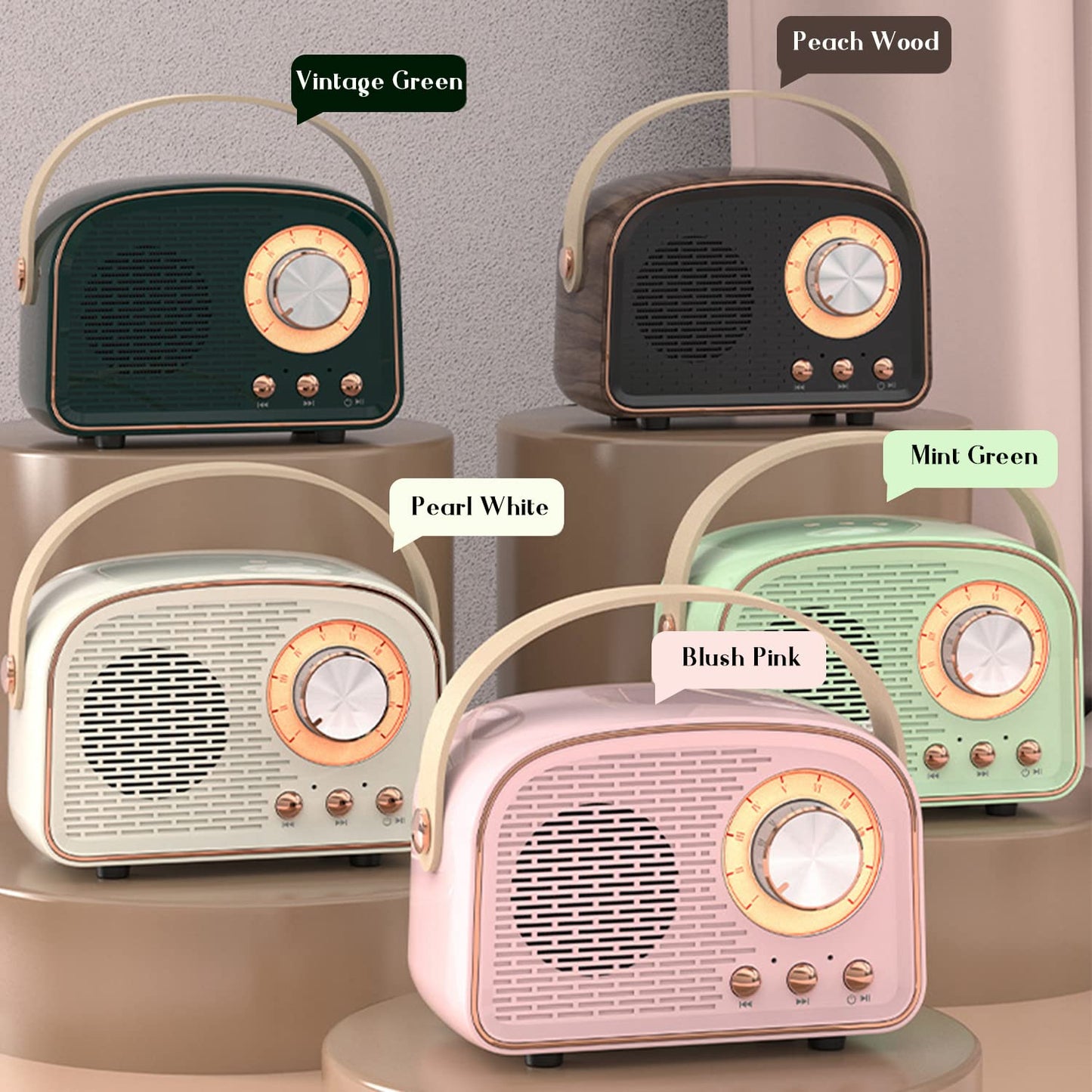 Radio Design Bluetooth Speaker