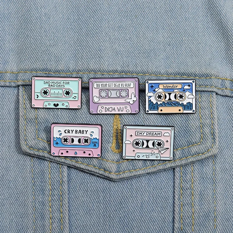 vintage enamel pin