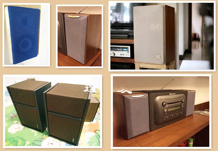Multi-Color Speaker Mesh Fabric – Stylish & Durable