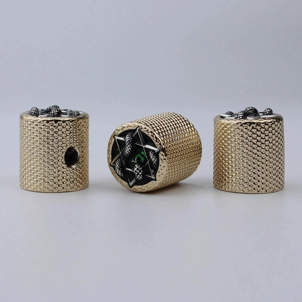 Stainless Steel Custom Guitar Knobs