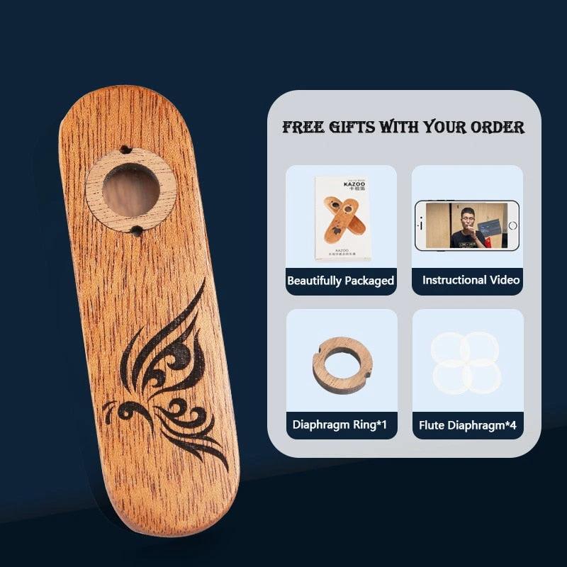 Wood Kazoo