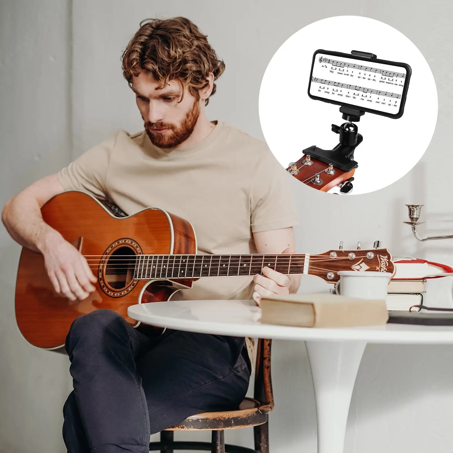 Guitar Head Phone Holder
