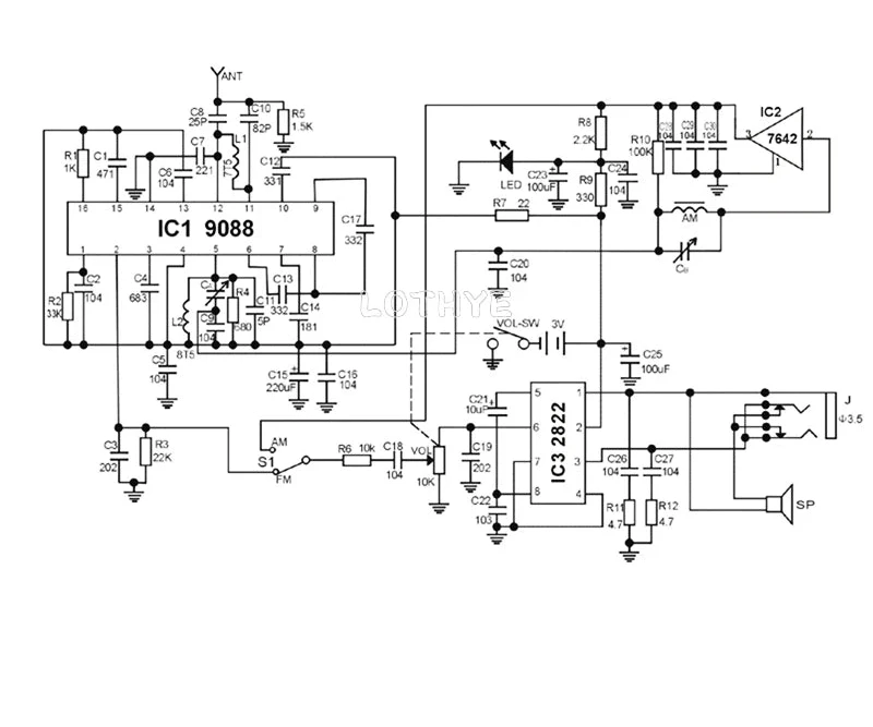 Big River Hardware Electronic Radio Kit for Circuit Repair