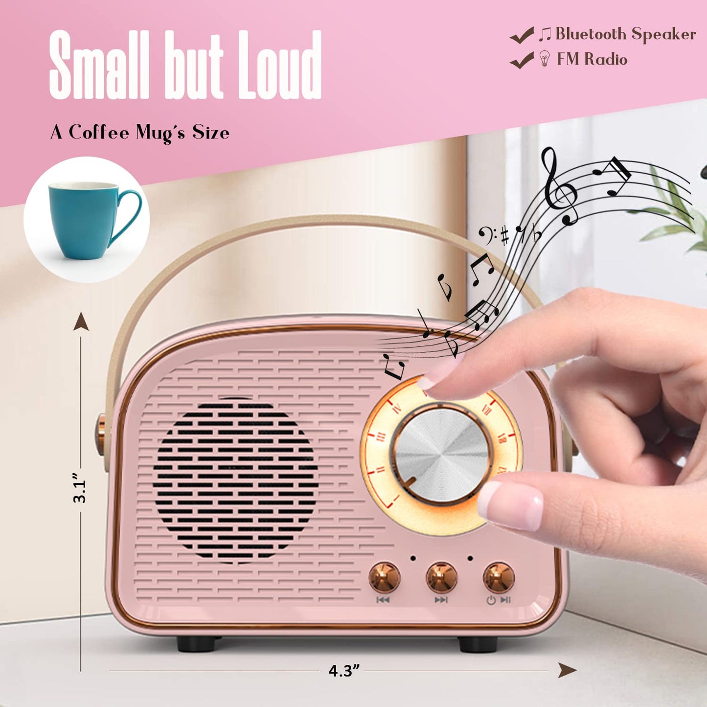 Radio Design Bluetooth Speaker