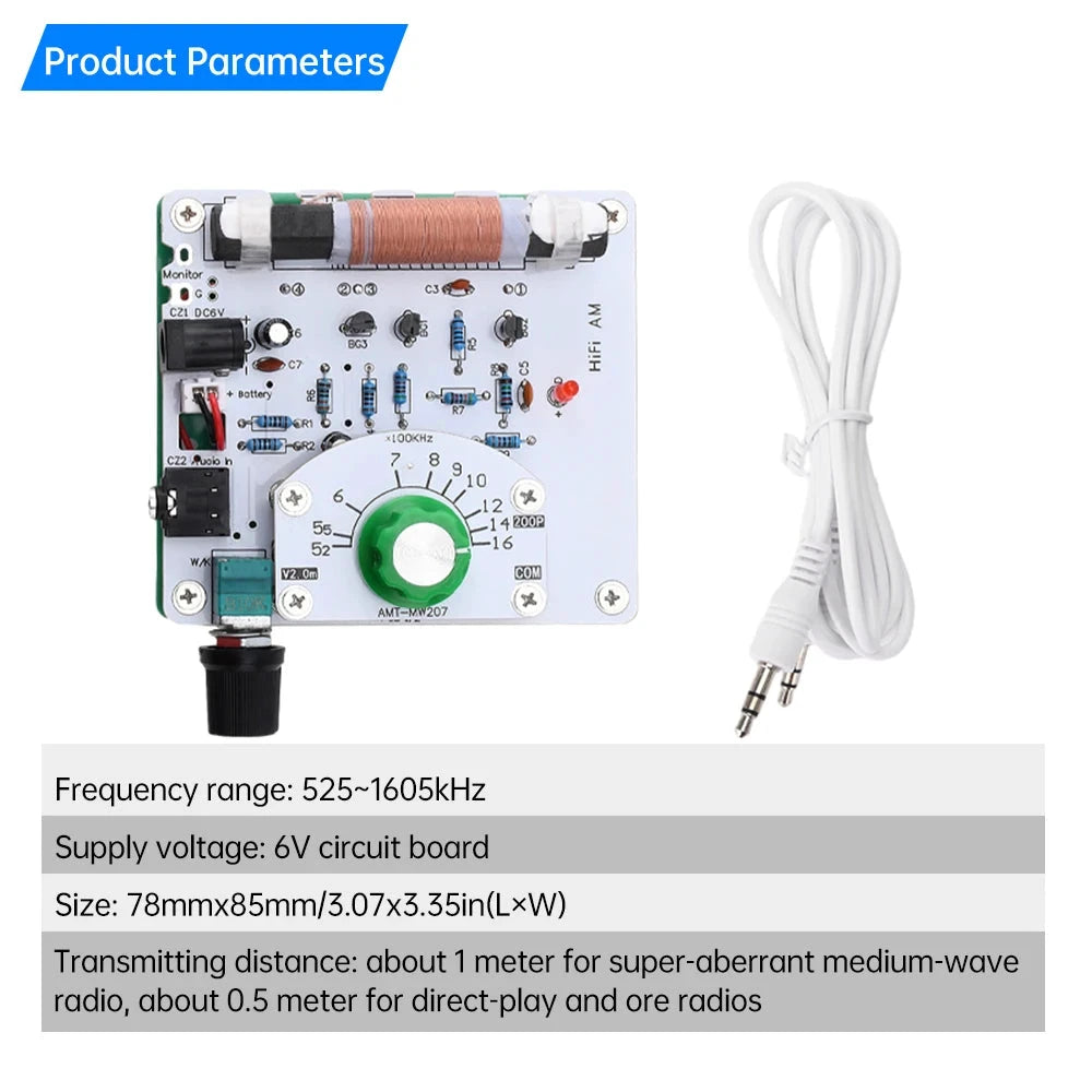 Big River Hardware 525-1605kHz AM Radio Transmitter DIY Kit