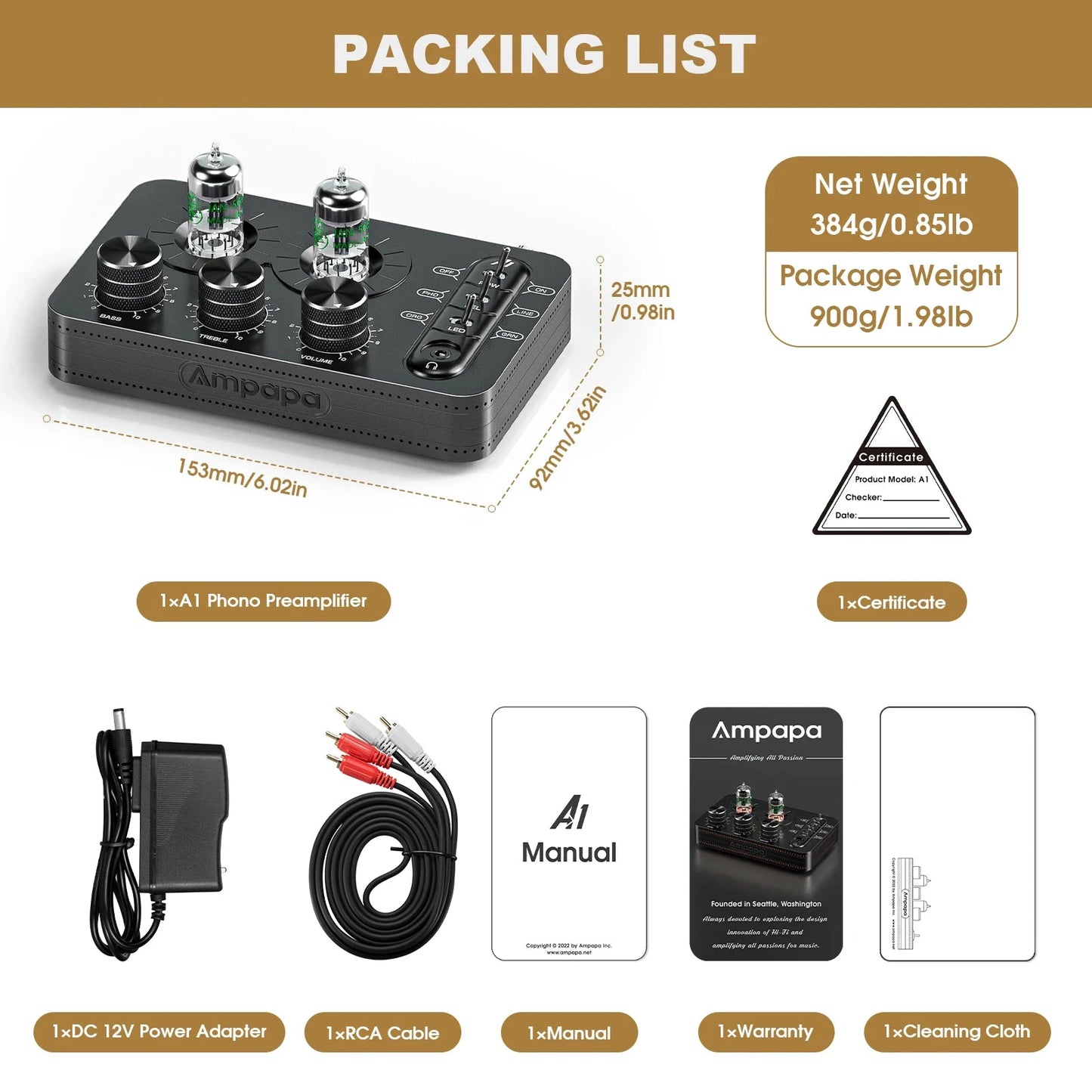 Vacuum Tube Phono Preamp