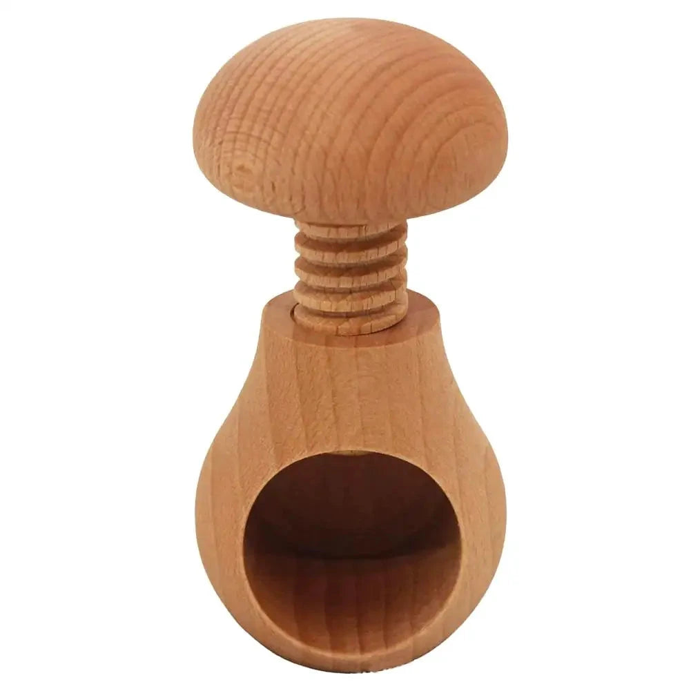 Wooden Nutcracker Mushroom