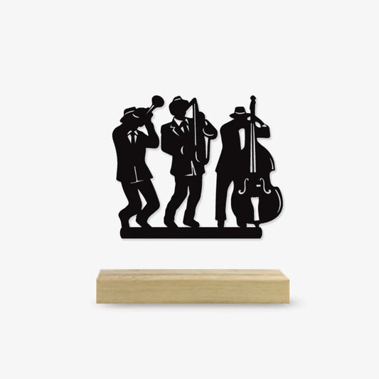 Big River Hardware Vibrant Music Metal Wall Art with Easy Hanging for Living Rooms, Bedrooms, and Bathrooms Decor