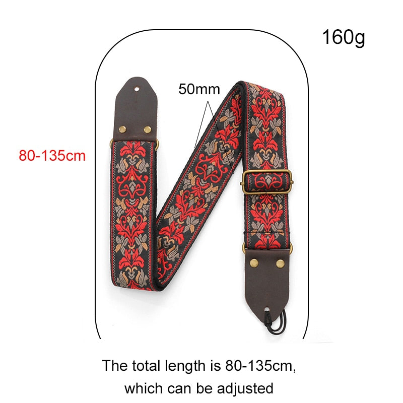 Embroidered Guitar Straps