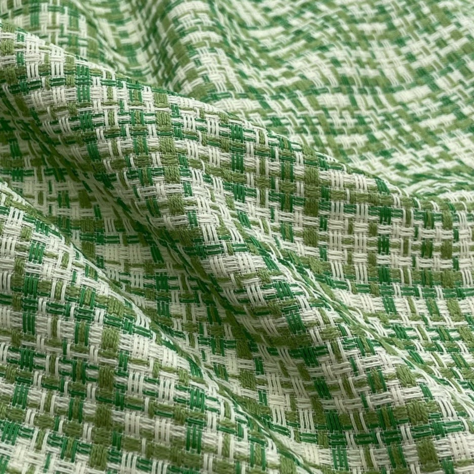 Black Retro Speaker Grill Cloth - Lime green