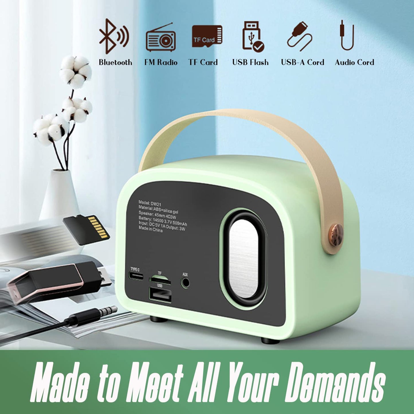 Radio Design Bluetooth Speaker