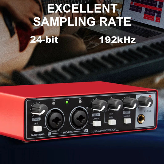 Big River Hardware MD22 USB Audio Interface for Guitar