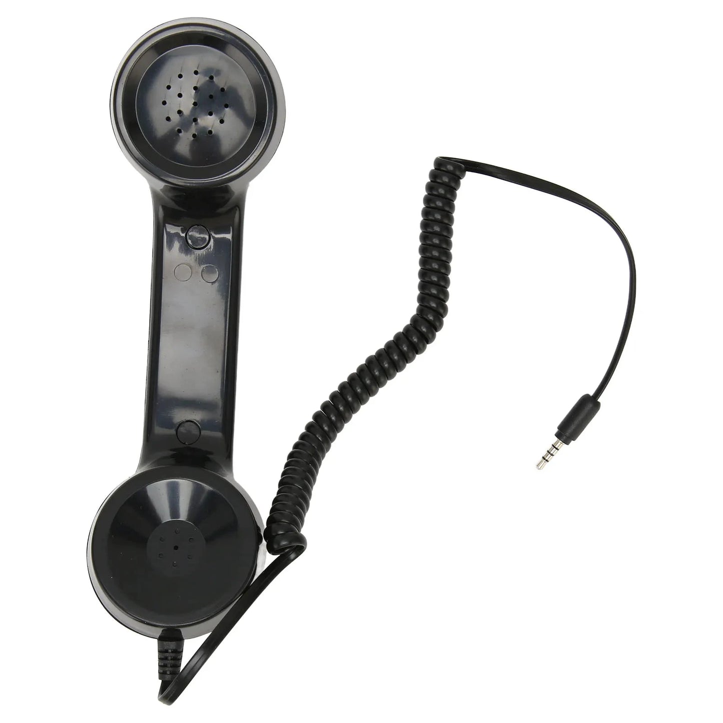 Retro phone handset for cell phone
