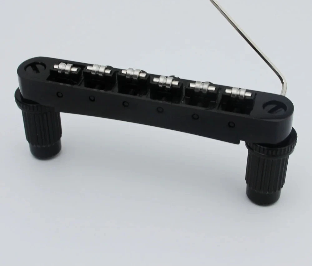 Big River Hardware Premium Tune-O-Matic Bridge Roller Saddles for Enhanced Guitar Tuning Stability and Professional Musician Performance Options