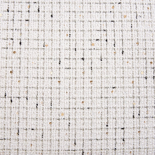 white Premium Tweed Grill Cloth